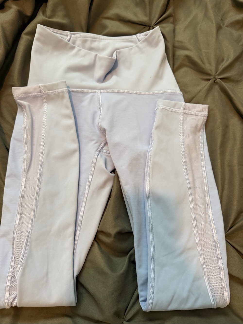 Lululemon Light Blue Leggings - Comfort Stretch Bottoms